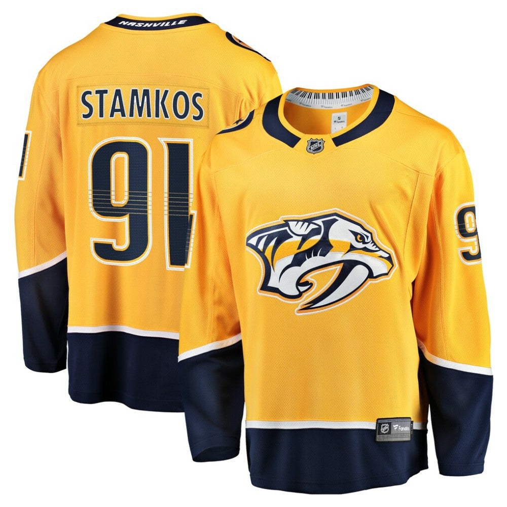 Steven Stamkos Nashville Predators Fanatics Home Premier Breakaway Player Jersey Gold