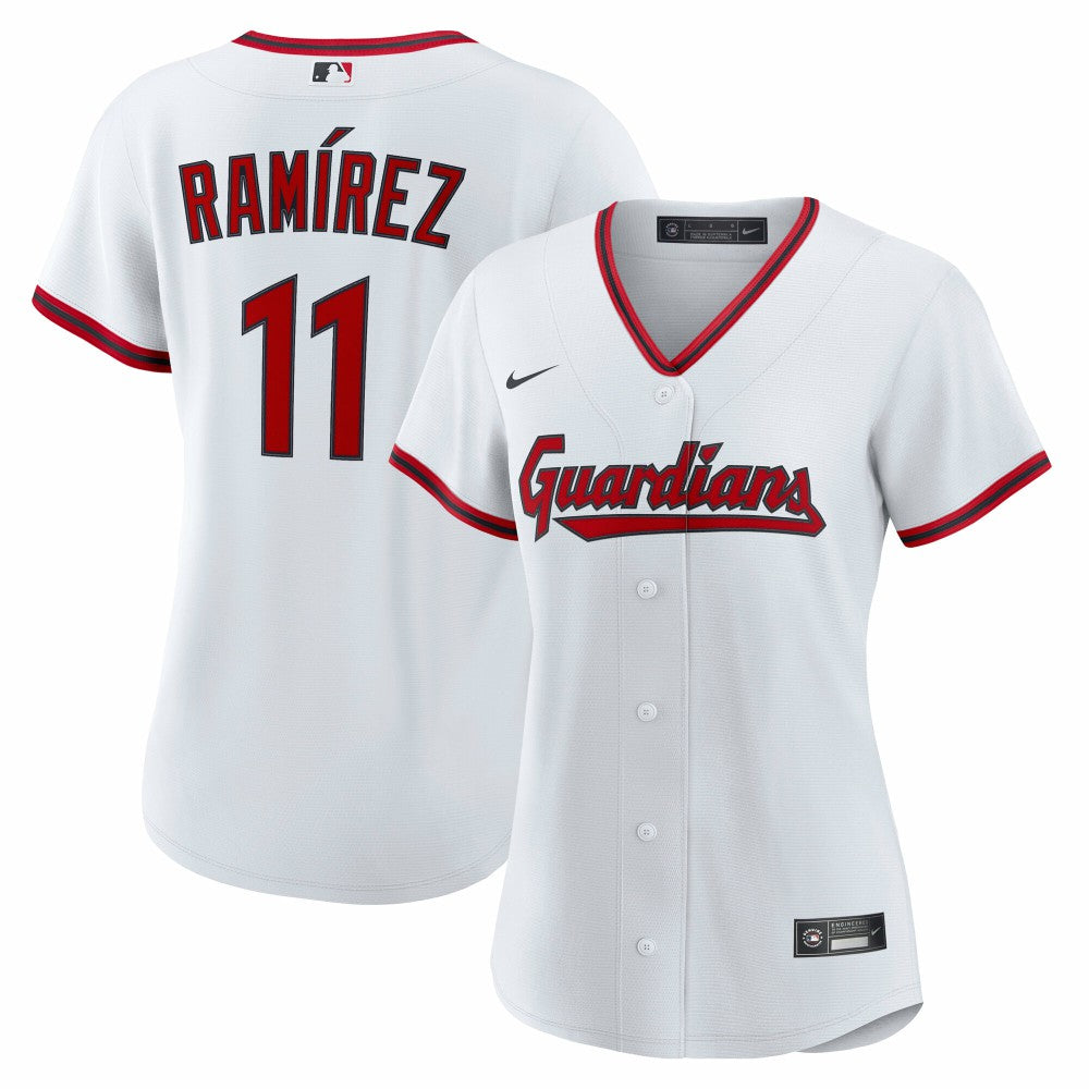 Jos¨¦ Ram¨ªrez Cleveland Guardians Women's Home Replica Jersey - White