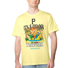 Pittsburgh Pirates Margaritaville Five O'Clock Graphic T-Shirt Yellow