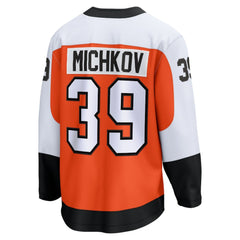 Matvei Michkov Philadelphia Flyers Fanatics Home Premier Breakaway Player Jersey Orange