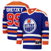 Wayne Gretzky Edmonton Oilers 1979-80 Power Play Jersey Royal