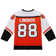 Eric Lindros Philadelphia Flyers 1996-97 Power Play Jersey Orange