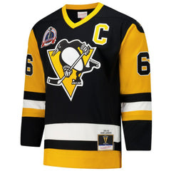 Mario Lemieux Pittsburgh Penguins 1991-92 Power Play Jersey Black