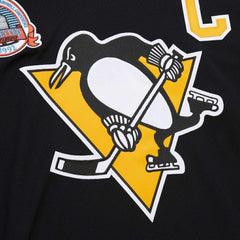 Mario Lemieux Pittsburgh Penguins 1991-92 Power Play Jersey Black