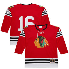 Bobby Hull Chicago Blackhawks 1960-61 Power Play Jersey Scarlet