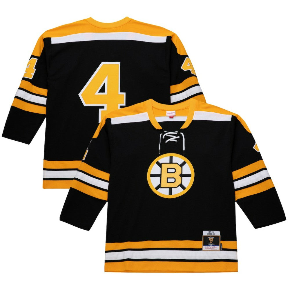 Bobby Orr Boston Bruins 1971-72 Power Play Jersey Black