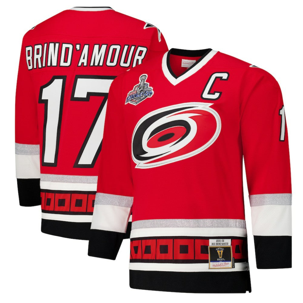 Rod Brind'Amour Carolina Hurricanes 2005-06 Power Play Jersey Red