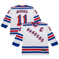 Mark Messier New York Rangers 1993-94 Power Play Jersey White