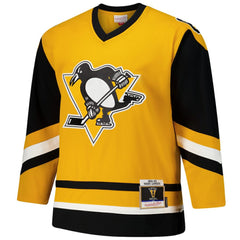 Mario Lemieux Pittsburgh Penguins 1984-85 Power Play Jersey Gold