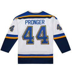 Chris Pronger St. Louis Blues 1999-00 Power Play Jersey White