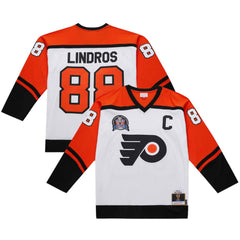Eric Lindros Philadelphia Flyers 1996-97 Power Play Jersey White