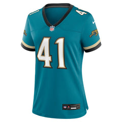 Josh Hines-Allen Jacksonville Jaguars Women's Prowler Throwback Game Jersey - Teal