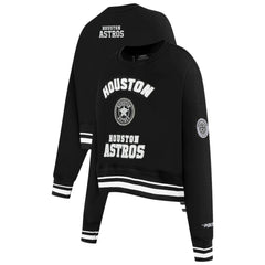 Houston Astros Pro Standard Women's Pearl Cropped Pullover Sweatshirt
Black