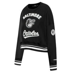 Baltimore Orioles Pro Standard Women's Pearl Cropped Pullover Sweatshirt
Black