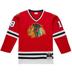 Denis Savard Chicago Blackhawks 1980-81 Power Play Jersey Scarlet