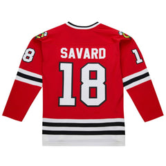 Denis Savard Chicago Blackhawks 1980-81 Power Play Jersey Scarlet