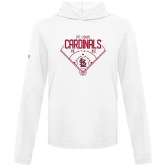 St. Louis Cardinals Levelwear Anthem Home Field Pullover Hoodie White
