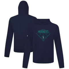 Seattle Mariners Levelwear Anthem Home Field Pullover Hoodie Navy