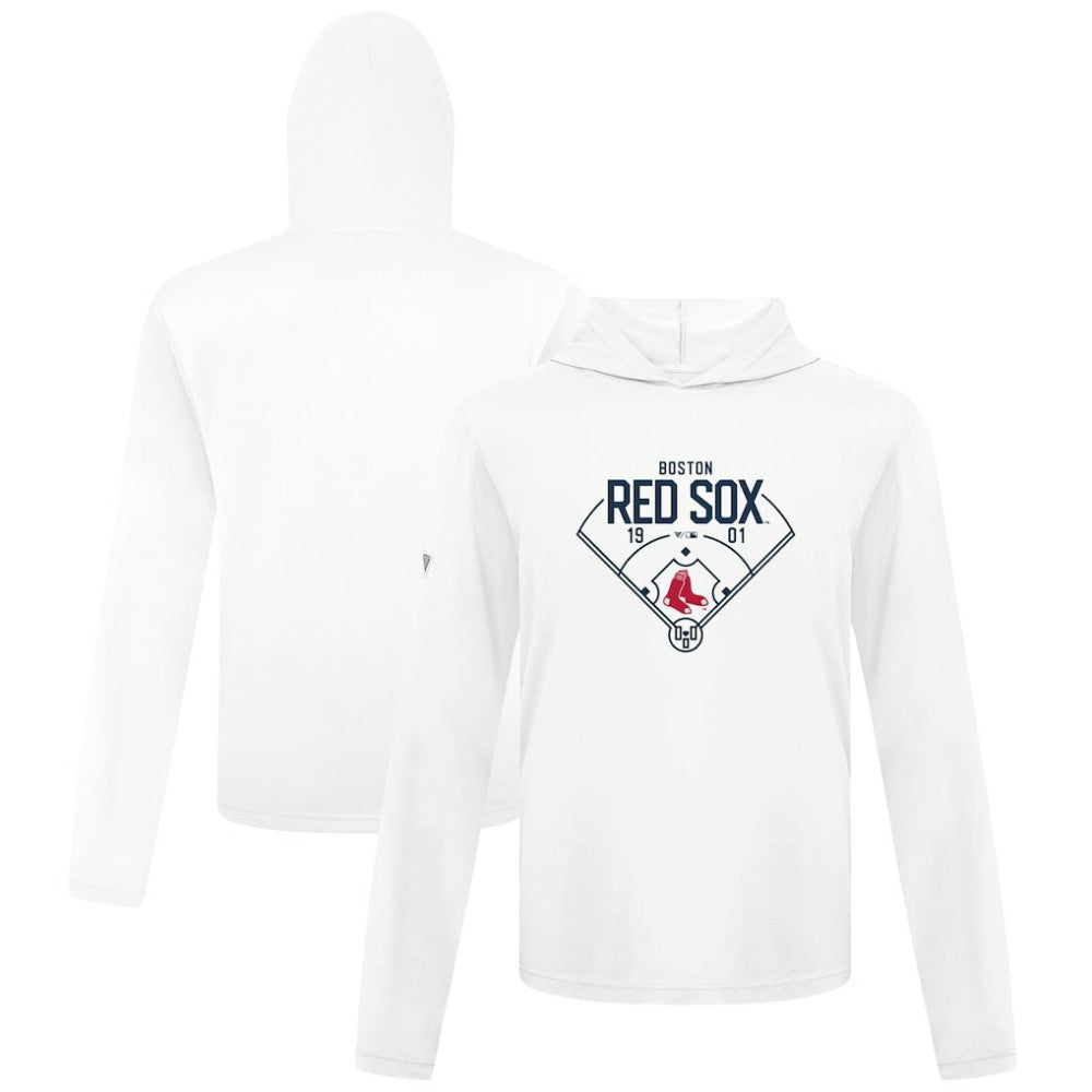 Boston Red Sox Levelwear Anthem Home Field Pullover Hoodie White