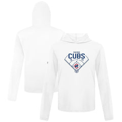 Chicago Cubs Levelwear Anthem Home Field Pullover Hoodie White