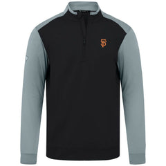 San Francisco Giants Levelwear Insignia 2.0 Quarter-Zip Pullover Top Black