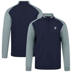 Detroit Tigers Levelwear Insignia 2.0 Quarter-Zip Pullover Top Navy