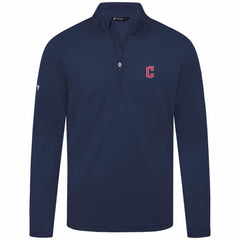 Cleveland Guardians Levelwear Heron Insignia 2.0 Quarter-Zip Jacket Navy