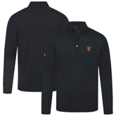 San Francisco Giants Levelwear Heron Insignia 2.0 Quarter-Zip Jacket Black