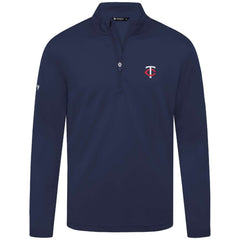 Minnesota Twins Levelwear Heron Insignia 2.0 Quarter-Zip Jacket Navy