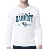 Utah Mammoth Starter Retro Graphic Long Sleeve T-Shirt White
