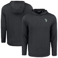 Athletics Cutter & Buck Coastline Epic Comfort Recycled Eco Hoodie Long Sleeve T-Shirt Black