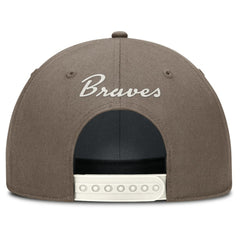 Atlanta Braves Rise Performance Adjustable Hat Brown | Nike