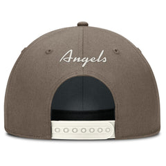Los Angeles Angels Rise Performance Adjustable Hat Brown | Nike