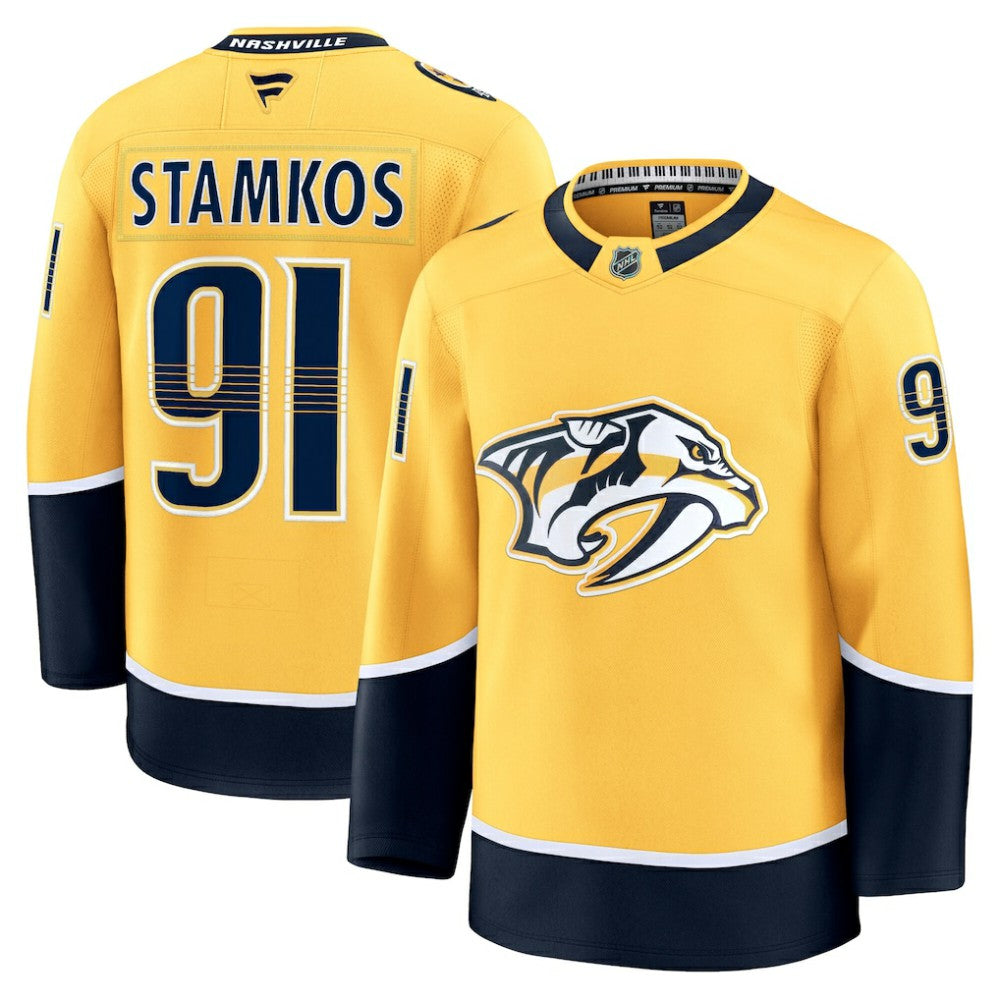 Steven Stamkos Nashville Predators Fanatics Home Premium Jersey Gold