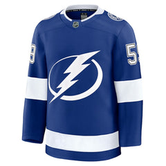 Jake Guentzel Tampa Bay Lightning Fanatics Home Premium Jersey Blue
