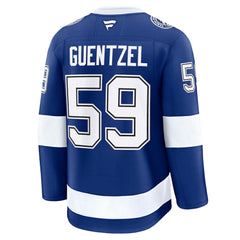 Jake Guentzel Tampa Bay Lightning Fanatics Home Premium Jersey Blue