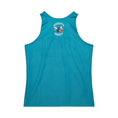 Charlotte Hornets Hardwood Classics Reversible Mesh Practice Jersey - Teal/White