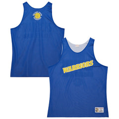 Golden State Warriors Hardwood Classics Reversible Mesh Practice Jersey sale - Royal/White