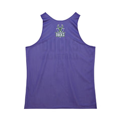 Milwaukee Bucks Hardwood Classics Reversible Mesh Practice Jersey - Purple/White
