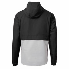 Kansas City Royals Cutter & Buck Charter Eco Recycled Anorak Half-Zip Hoodie Jacket Black/Gray