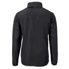Seattle Mariners Cutter & Buck Charter Eco Recycled Full-Zip Hoodie Jacket Black