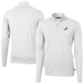 Los Angeles Dodgers Cutter & Buck Virtue Eco Pique Quarter-Zip Jacket White