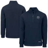 New York Mets Cutter & Buck Roam Eco Quarter-Zip Jacket Navy