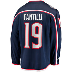 Adam Fantilli Columbus Blue Jackets Fanatics Home Premier Breakaway Player Jersey Navy