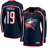 Adam Fantilli Columbus Blue Jackets Fanatics Women's Home Premier Breakaway Player Jersey Breakaway Jersey Navy