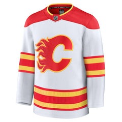 Calgary Flames Fanatics Away Premium Jersey White