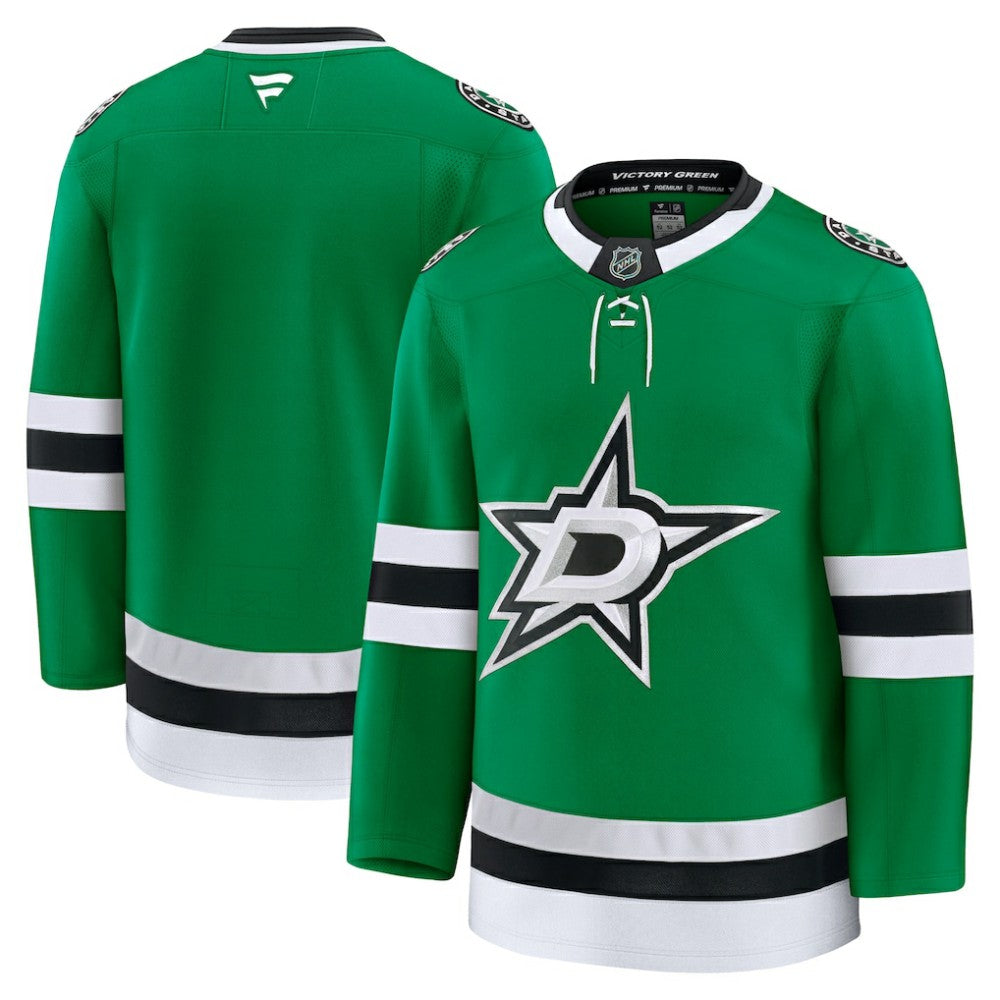 Dallas Stars Fanatics Home Premium Jersey Kelly Green
