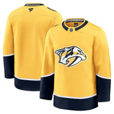 Nashville Predators Fanatics Home Premium Jersey Yellow