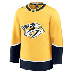 Nashville Predators Fanatics Home Premium Jersey Yellow