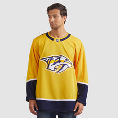 Nashville Predators Fanatics Home Premium Jersey Yellow